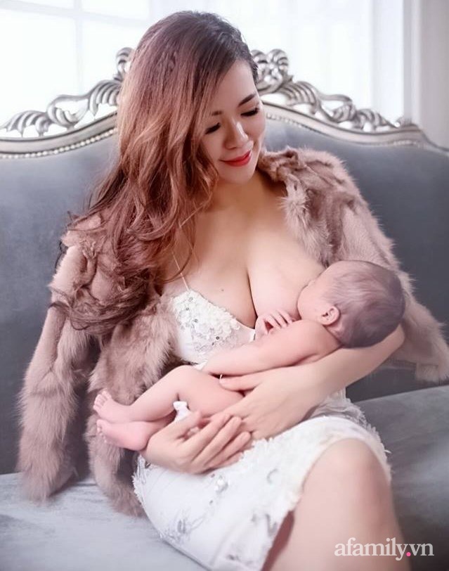 Hot mom Mai Thỏ từng phờ phạc vì con khóc đêm suốt 3 tháng, nuôi con bằng sữa mẹ nhưng vòng 1 vẫn căng tràn gợi cảm - Ảnh 3.