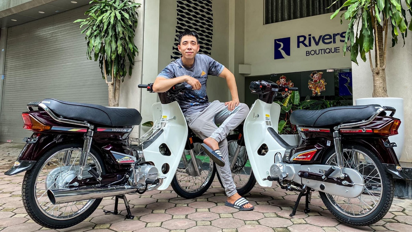 Giang Trần - Ch&agrave;ng trai có sở thích sưu tầm xe Dream biển ngũ quý - Ảnh 4.