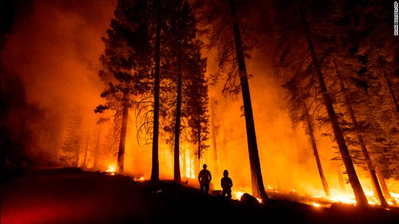 Nước Mỹ và đợt cháy rừng như tận thế: 0% cơ hội dập lửa, 2 ngày lại có khu vực rộng ngang thủ đô đất nước bị nuốt chửng - Ảnh 3.