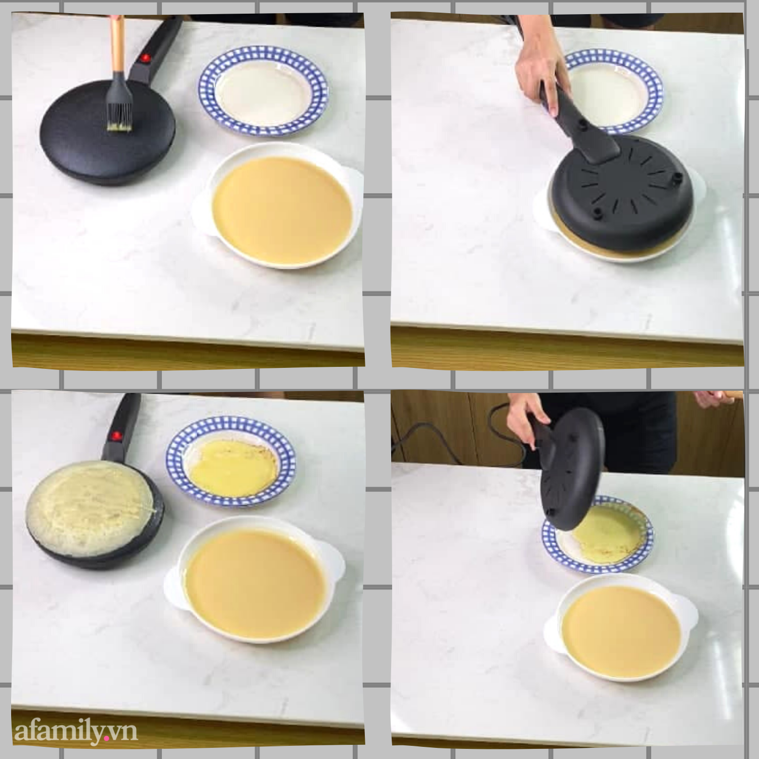 Chảo điện làm bánh crepe - Ảnh 5. chảo điện làm bánh crepe