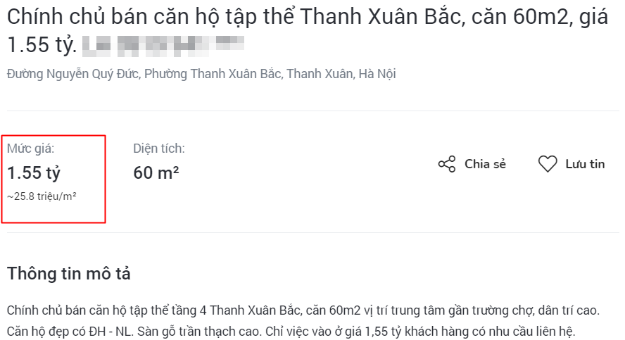 Giá nhà tập thể cũ ở Hà Nội tăng trở lại sau nhiều năm &quot;ngủ quên&quot; - Ảnh 3.