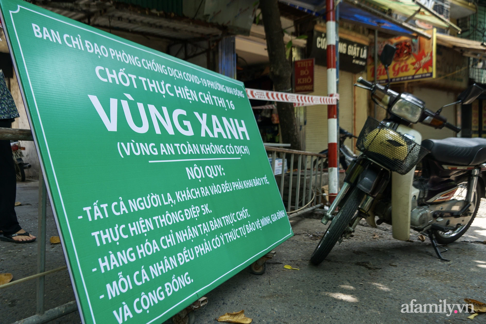 Hà Nội: Lập các chốt &quot;vùng xanh&quot; phòng dịch Covid-19 đầu tiên bảo vệ an toàn cho người dân - Ảnh 3.