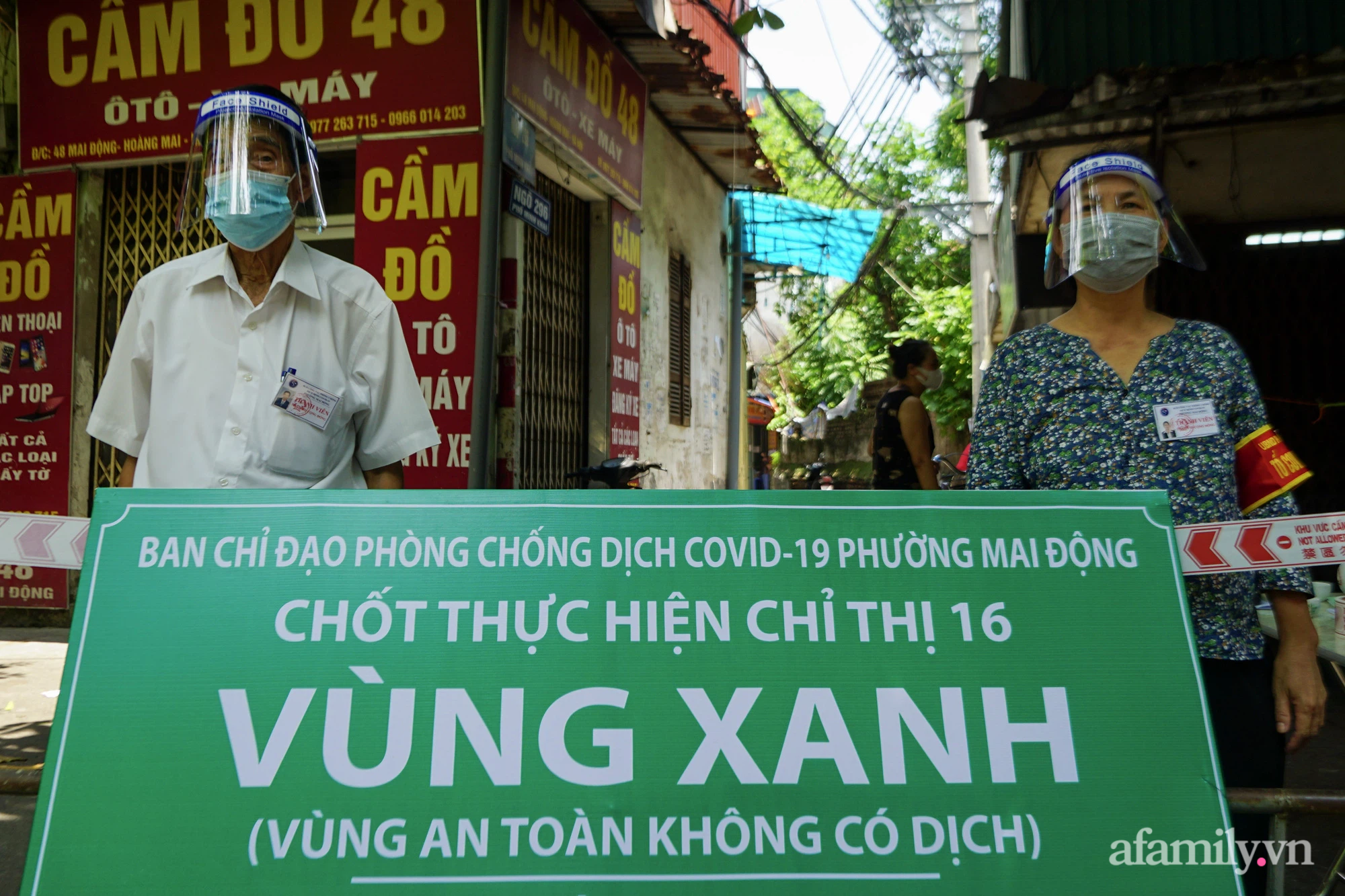 Hà Nội: Lập các chốt &quot;vùng xanh&quot; phòng dịch Covid-19 đầu tiên bảo vệ an toàn cho người dân - Ảnh 5.