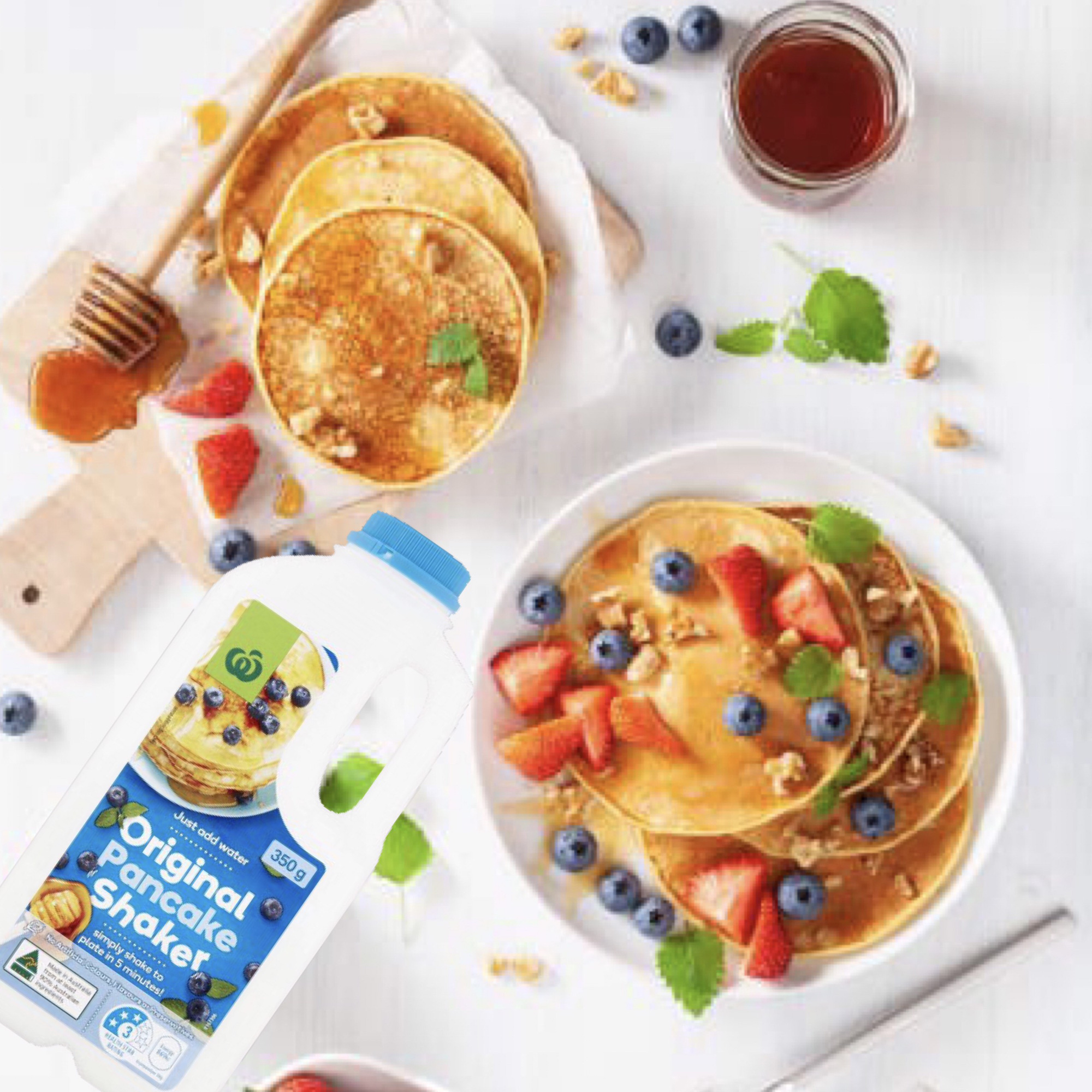 6 loại bột trọn sẵn bánh pancake đơn giản tiện lợi, không cần lò nướng các mẹ vẫn dễ dàng làm bánh cho con trong những ngày nghỉ dịch - Ảnh 17.