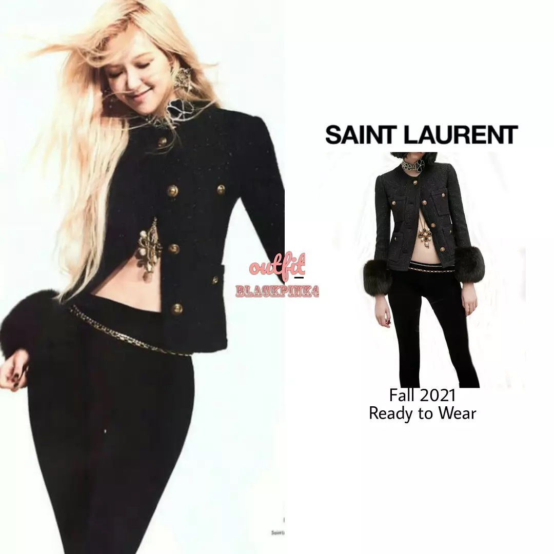 Rosé và Saint Laurent