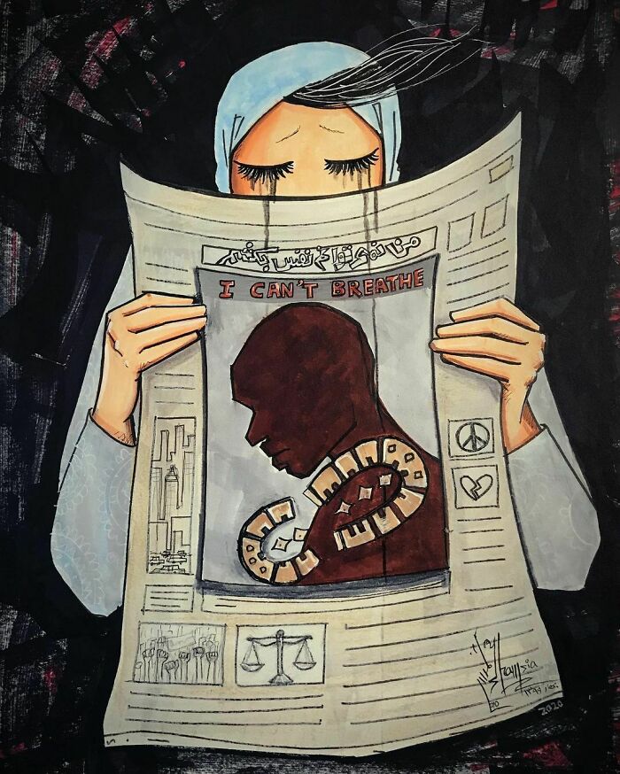 Nữ nghệ sĩ graffiti hiếm hoi của Afghanistan và 20 tác phẩm đường phố đầy ám ảnh về thân phận người phụ nữ - Ảnh 11.