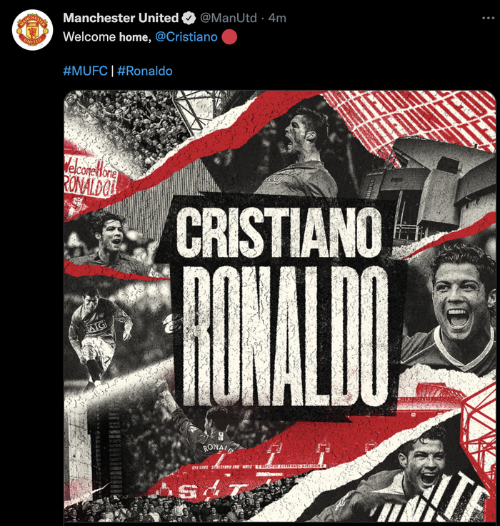 NÓNG: Ronaldo chính thức gia nhập Manchester United, trở về mái nhà xưa sau 12 năm xa cách - Ảnh 2.