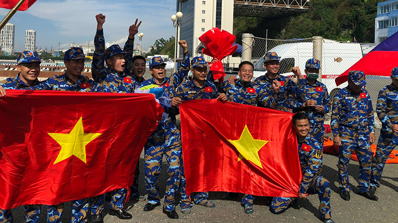 Army Games 2021: Đội Việt Nam vượt Trung Quốc để giành huy chương bạc  - Ảnh 1.