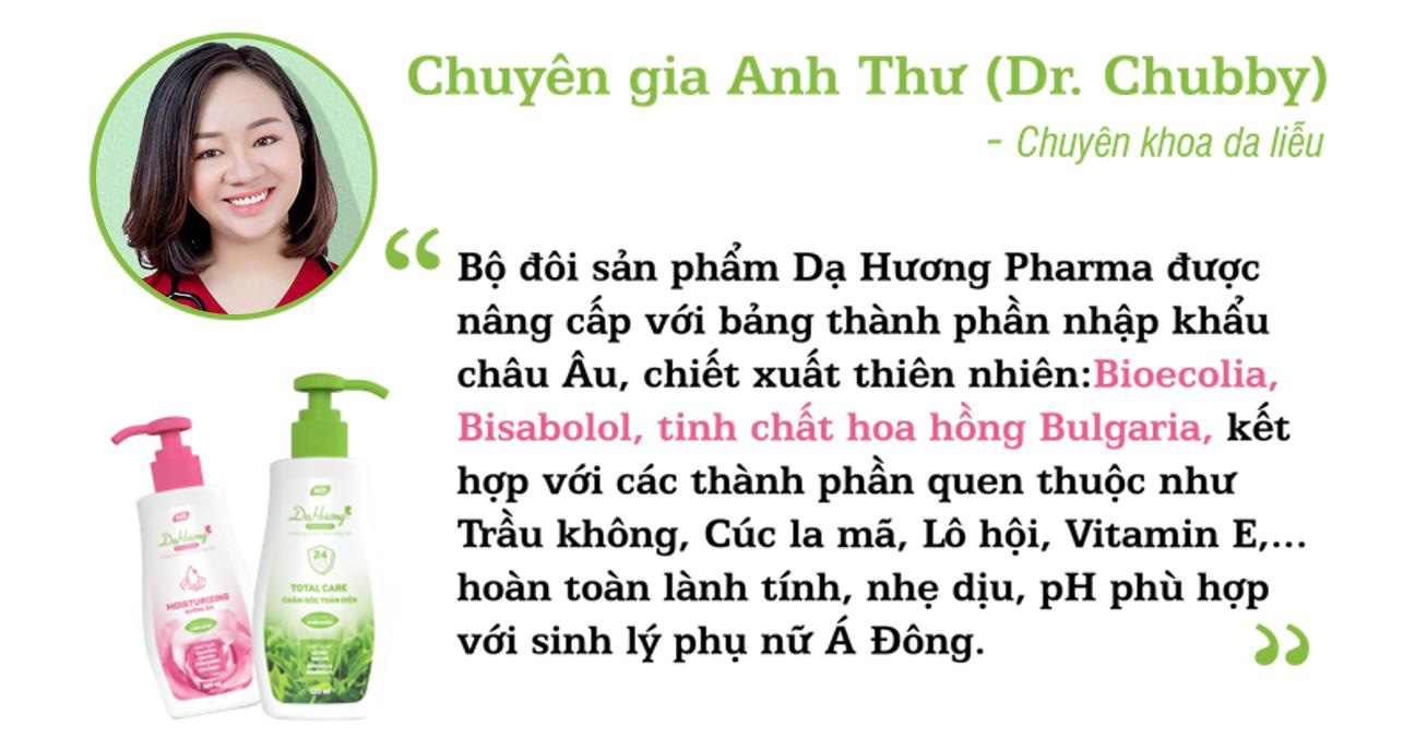 Review phiên bản nâng cấp của hãng dung dịch vệ sinh quốc dân (Dạ Hương Pharma): Bảng thành phần, công dụng cực xịn, Dr Chubby cũng khuyên dùng - Ảnh 5.