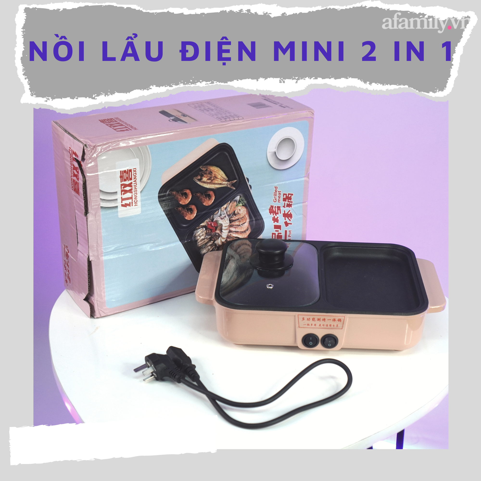 Nghe theo các hot TikToker mua nồi lẩu nướng mini về và cái kết - Ảnh 2. Nghe theo các hot TikToker mua nồi lẩu nướng mini về và cái kết - Ảnh 2.