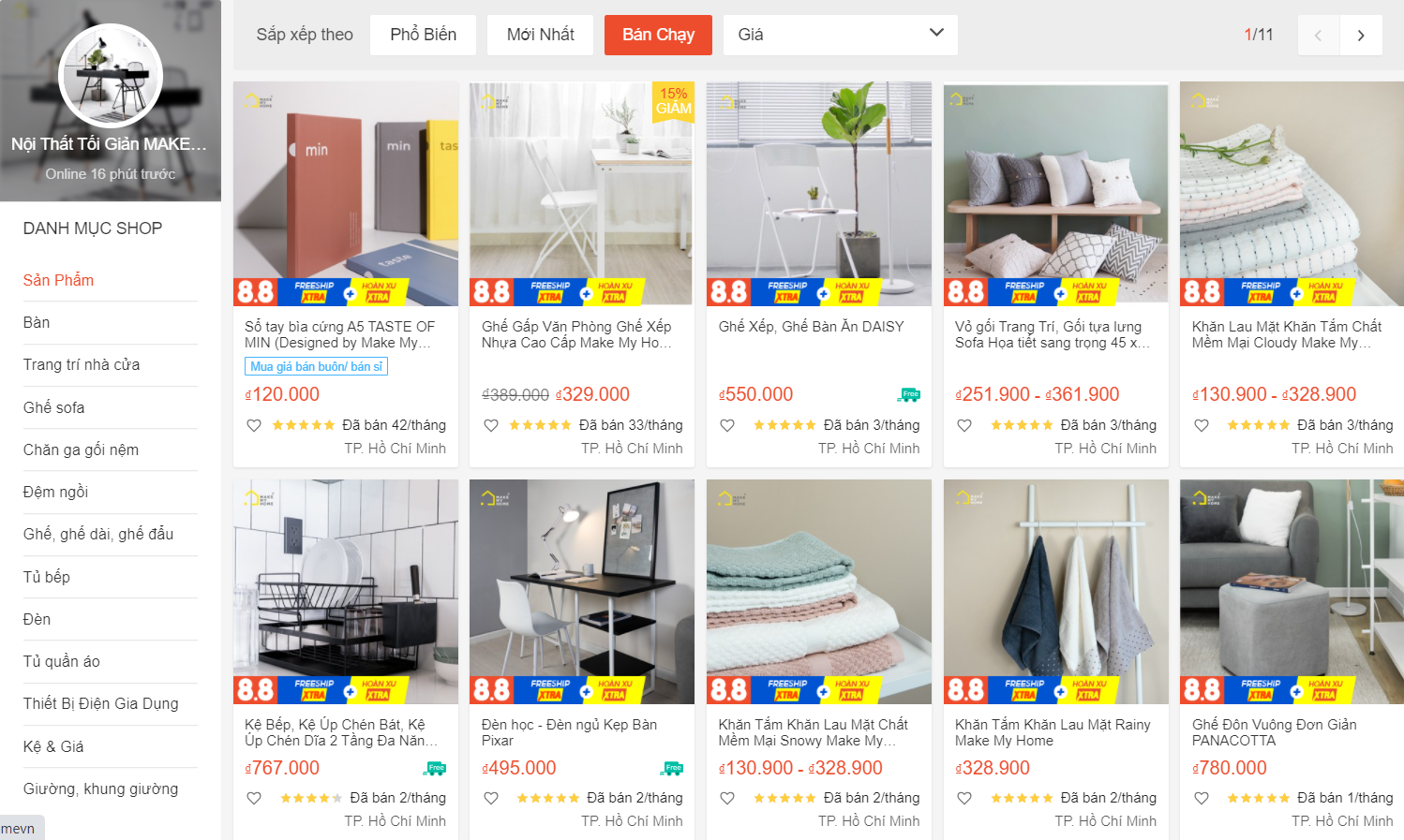 8/8 bạn đừng quên ghé 5 gian hàng chính hãng bán đồ decor nhà cửa &quot;siêu xinh&quot; trên Shopee vì đang giảm giá &quot;tưng bừng&quot; tới 50%++ - Ảnh 5.