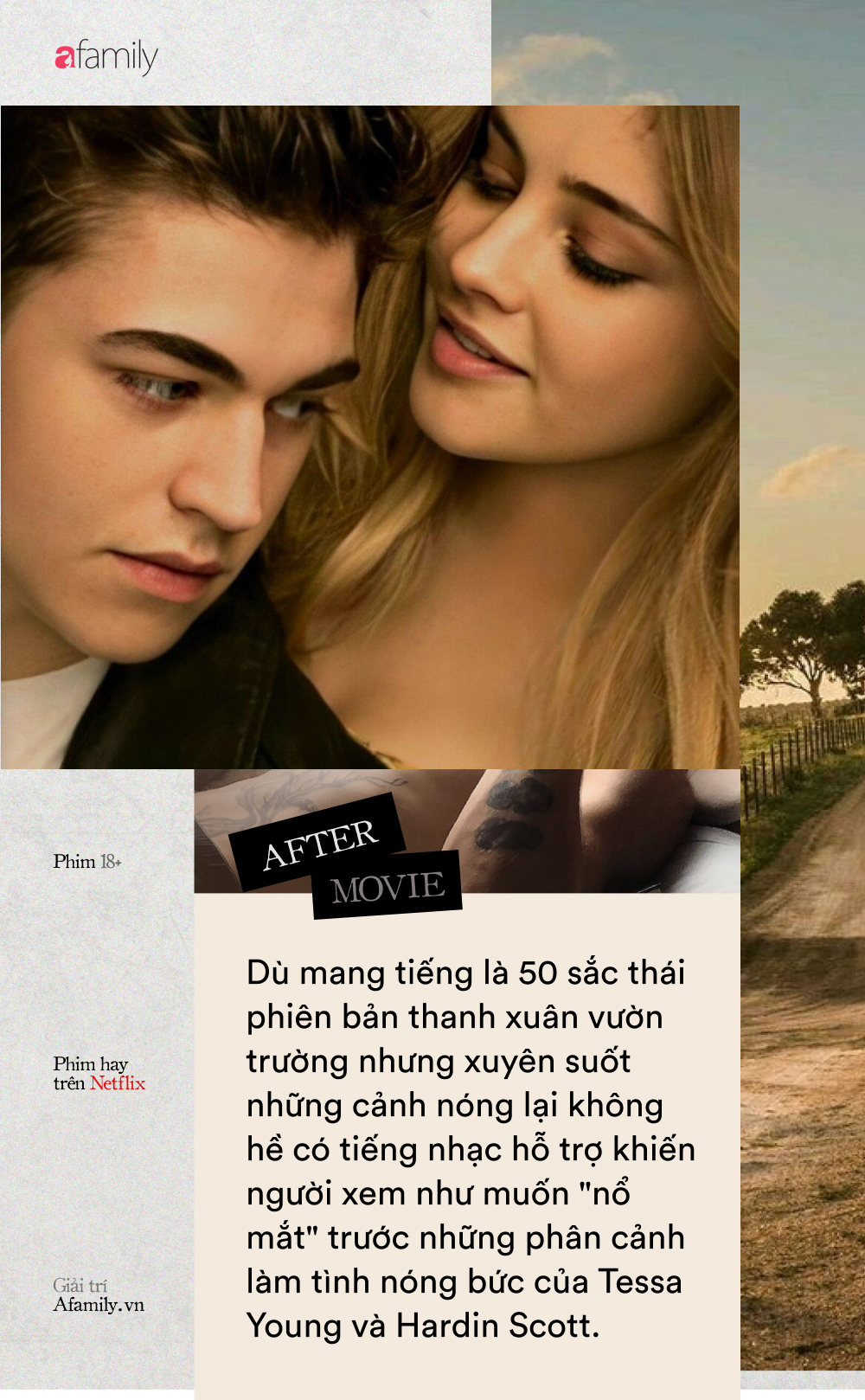 Phim 18 hot trên Netflix được ví như 50 Sắc thái phiên bản vườn trường