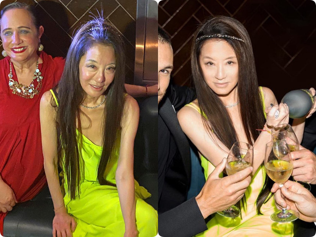 Vera Wang tong teo như "da bọc xương" tại Met Gala 2021, nhưng vẫn chưa là gì với bộ cánh "cô hồn" năm 2017 - Ảnh 4. Vera Wang, Met Gala 2021, Vera Wang lộ dáng tong teo, nhan sắc thật của Vera Wang, nhan sắc tuổi 72 của Vera Wang
