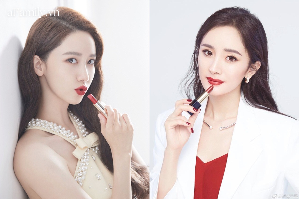 Yoona Dương Mịch quảng bá 1 hãng mỹ phẩm: Sao Cbiz tạo dáng 