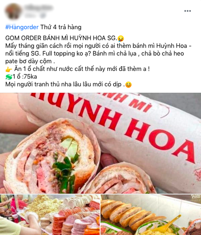 Đã tìm ra hàng bánh mì "chơi lớn" nhất Sài Gòn mùa dịch: Ship hàng bằng taxi, giá gom đơn tận 75k⁄ổ! - Ảnh 2.