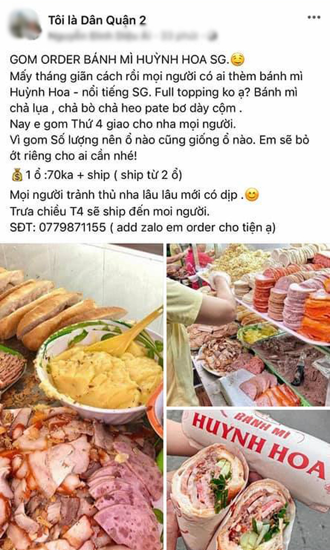 Đã tìm ra hàng bánh mì "chơi lớn" nhất Sài Gòn mùa dịch: Ship hàng bằng taxi, giá gom đơn tận 75k⁄ổ! - Ảnh 2.