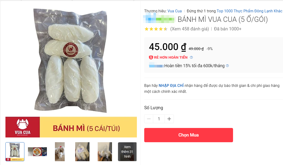 Mùa dịch bánh mì cấp đông 