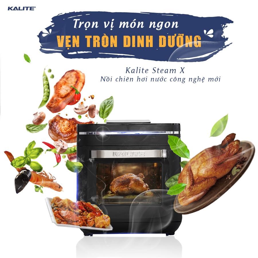 Trải nghiệm thực tế nồi chiên hơi nước Kalite: hấp chiên thông minh, dinh dưỡng vẹn tròn - Ảnh 1.