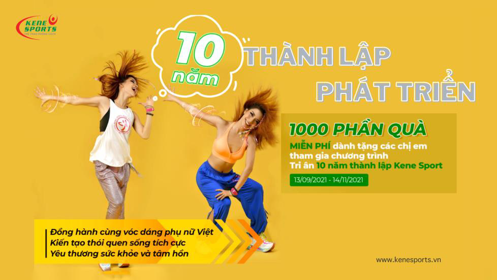 Đồ tập Kene Sports: 10 năm kiến tạo phong c&aacute;ch sống nhiều năng lượng - Ảnh 1.