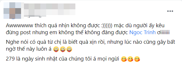 Ngọc Trinh chơi lớn tặng quà sinh nhật bằng hiện kim 9 con số cho người  em thân thiết