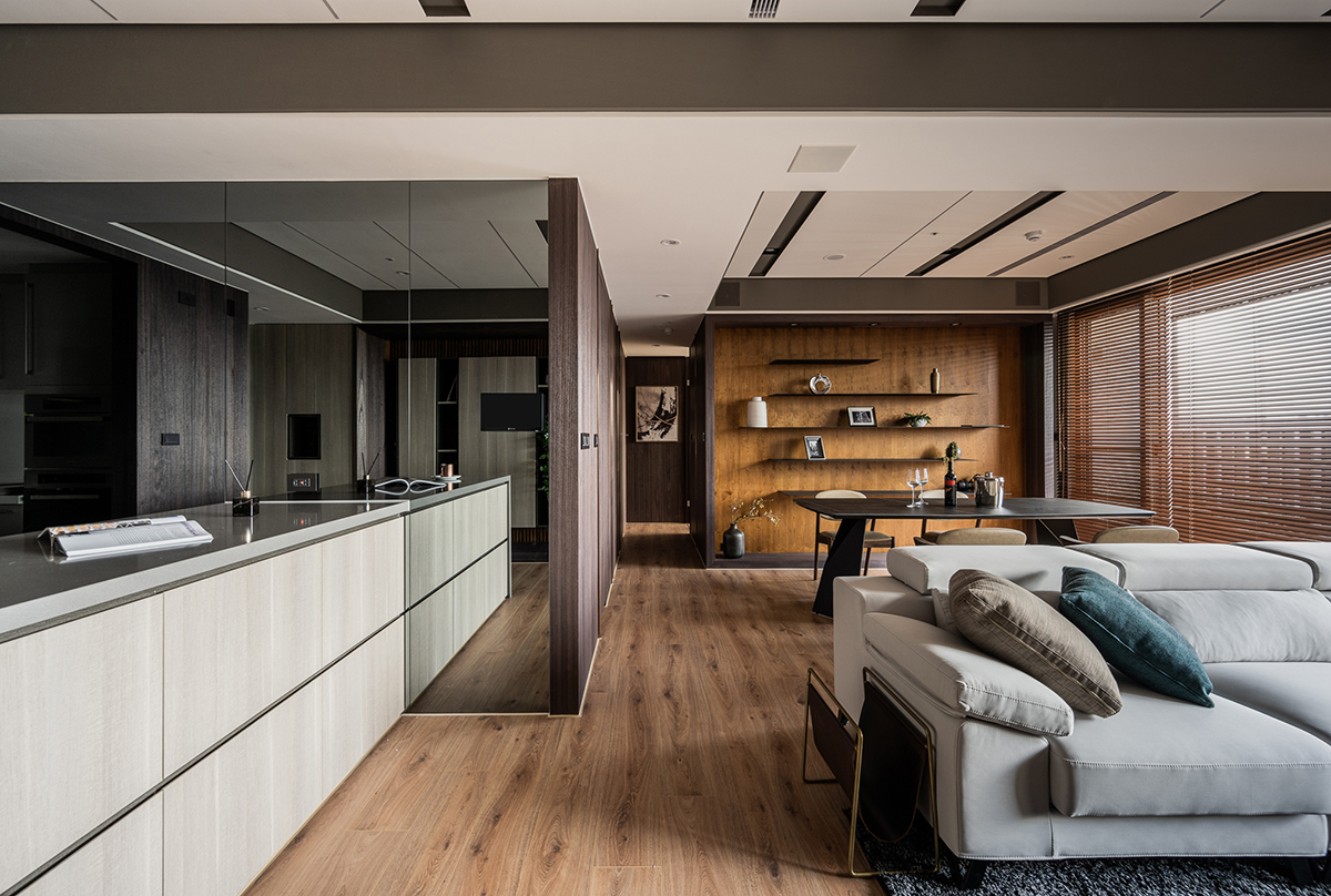 Căn hộ không tường ngăn có thiết kế mở tối đa với nội thất hiện đại - Ảnh 7.