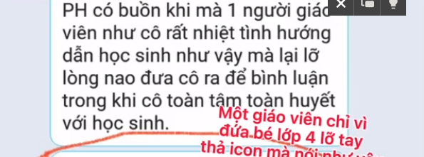 Đang học online, học sinh lớp 4 lỡ tay bấm vào một thứ trên màn hình, cô giáo lập tức &quot;bêu tên&quot; trước lớp: Phụ huynh tranh cãi nảy lửa - Ảnh 4.