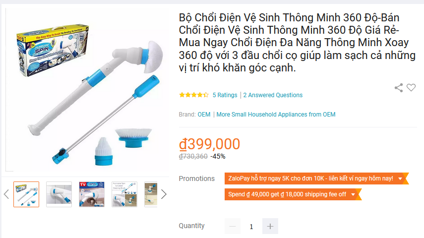 Dạo này chị em “rần rần” mua chổi cọ vệ sinh chạy điện, cùng đọc review xem có giải phóng sức lao động như lời đồn? - Ảnh 5.