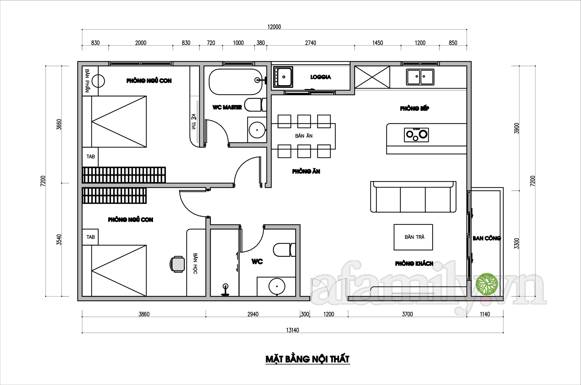 Tư vấn thiết kế căn hộ 90m² ở Hà Nội theo phong cách Rustic chi phí 157 triệu - Ảnh 1.