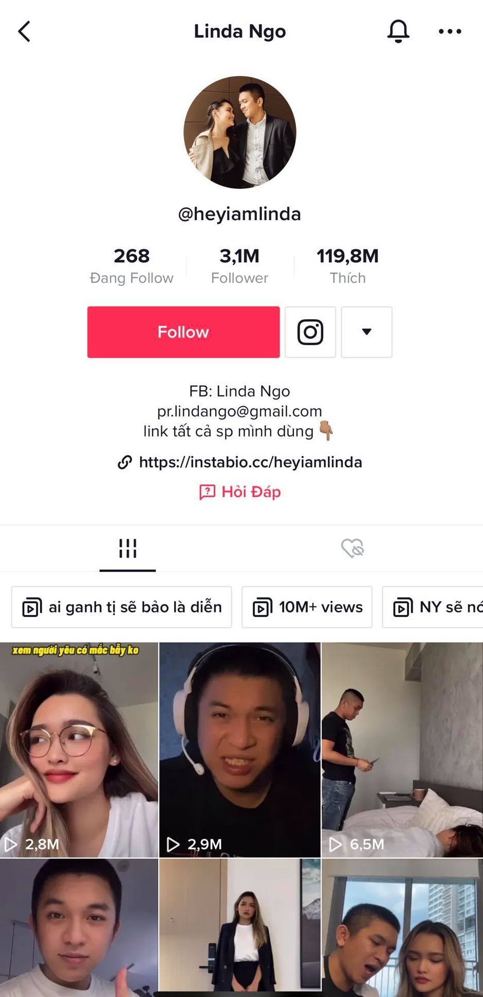 Chuyện t&igrave;nh của cặp đ&ocirc;i 120 triệu like từ một lần bị &ldquo;cưỡng h&ocirc;n&rdquo; m&agrave; bắt đầu t&igrave;nh y&ecirc;u, mỗi th&aacute;ng c&ugrave;ng kiếm 200 triệu v&agrave; c&oacute; c&aacute;ch &ldquo;chia tiền&rdquo; cực đỉnh! - Ảnh 1.