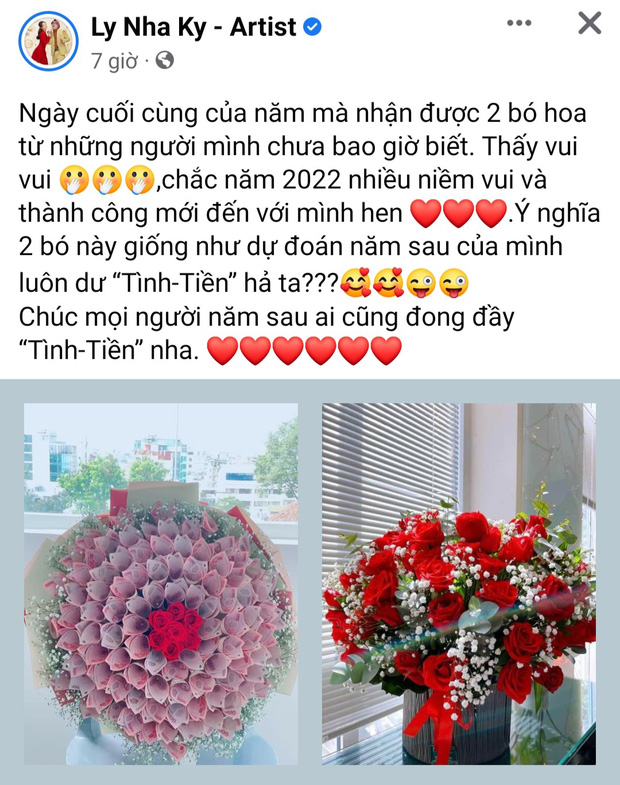 Ngày đầu năm 2022 của sao Việt: Hồ Ngọc Hà - Kim Lý &quot;trốn con&quot; ôm hôn tình tứ, Lệ Quyên và tình trẻ như vợ chồng son - Ảnh 9.