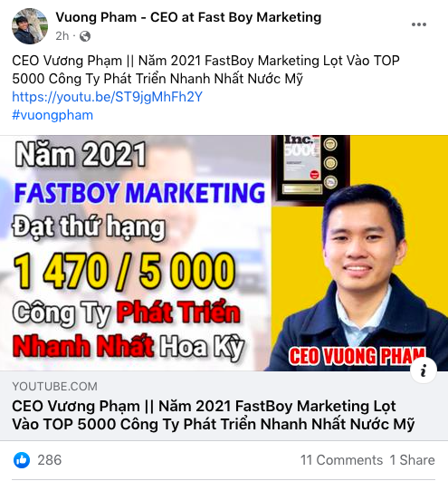 Vương Phạm Là AI Tiểu Sử Ông Trùm Marketing Đất Mỹ