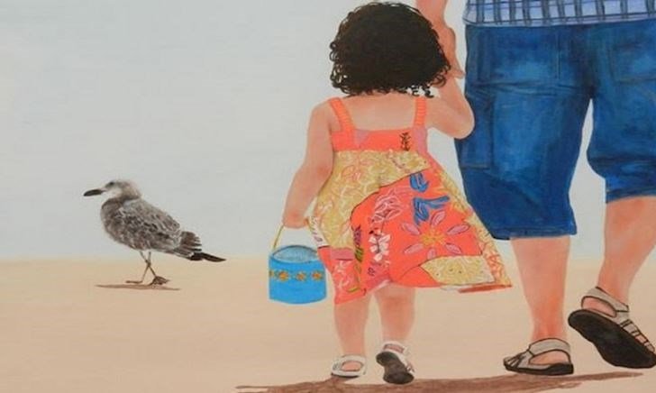 Bé gái khó chịu vì bố hôn môi mẹ, còn hét lên ''con mới là người tình kiếp trước của bố cơ mà'' - Ảnh 1. Bé gái khó chịu vì bố hôn môi mẹ, còn hét lên ''con mới là người tình kiếp trước của bố cơ mà'' - Ảnh 1.