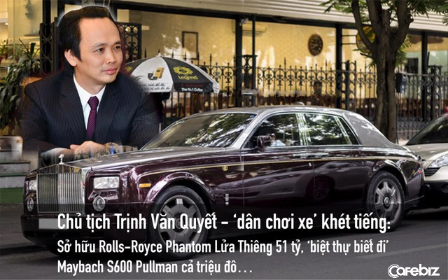 Chủ tịch Trịnh Văn Quyết - ‘dân chơi xe’ khét tiếng: Sở hữu Rolls-Royce Phantom Lửa Thiêng 51 tỷ, Maybach S600 Pullman được ví là ‘biệt thự biết đi’ lên tới triệu đô… - Ảnh 1.