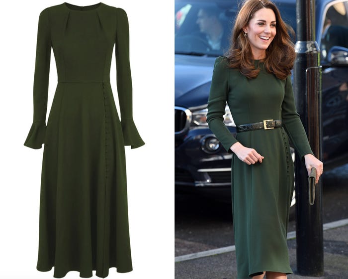 Công nương Kate  Không như em dâu lắm phen lố bịch, Kate Middleton lại đẳng cấp đến độ sửa đồ sang xịn hơn cả mẫu hãng - Ảnh 21.