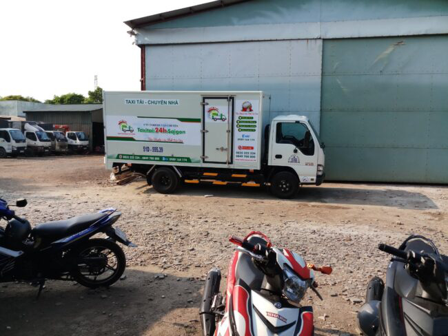 Xe tải chuyển nhà trọn gói TPHCM đi liên tỉnh của Taxi Tải 24H - Ảnh 1.