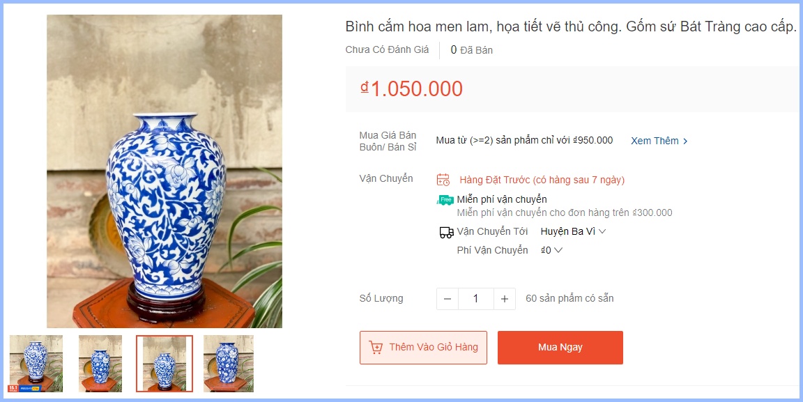 Tết đến là mùa lên ngôi của gốm sứ xanh, đi đâu cũng thấy bán, giá không hề rẻ nhưng ngươi mua vẫn ầm ầm - Ảnh 9. Tết đến là mùa lên ngôi của gốm sứ xanh, đi đâu cũng thấy bán, giá không hề rẻ nhưng ngươi mua vẫn ầm ầm - Ảnh 9.