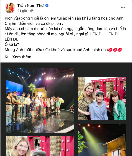 Nam Thư bị netizen vào thẳng Facebook mắng làm màu, nịnh nọt Hoài Linh, lập tức có pha đáp trả cực gắt - Ảnh 3.