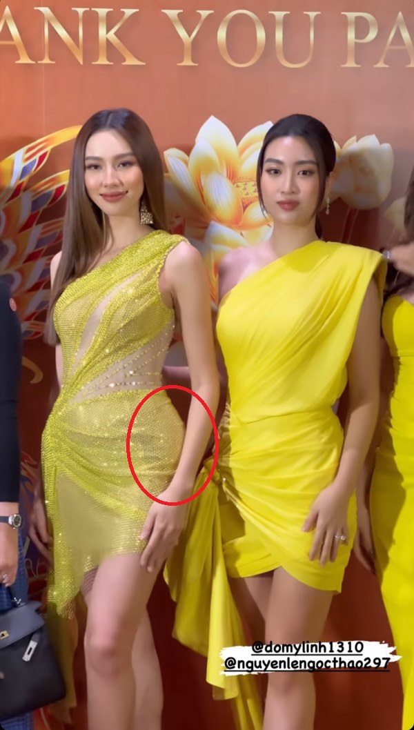 Thùy Tiên sexy Mê khoe dáng hở bạo, Hoa hậu Thùy Tiên liên tục mắc lỗi lộ nội y kém duyên - Ảnh 5.