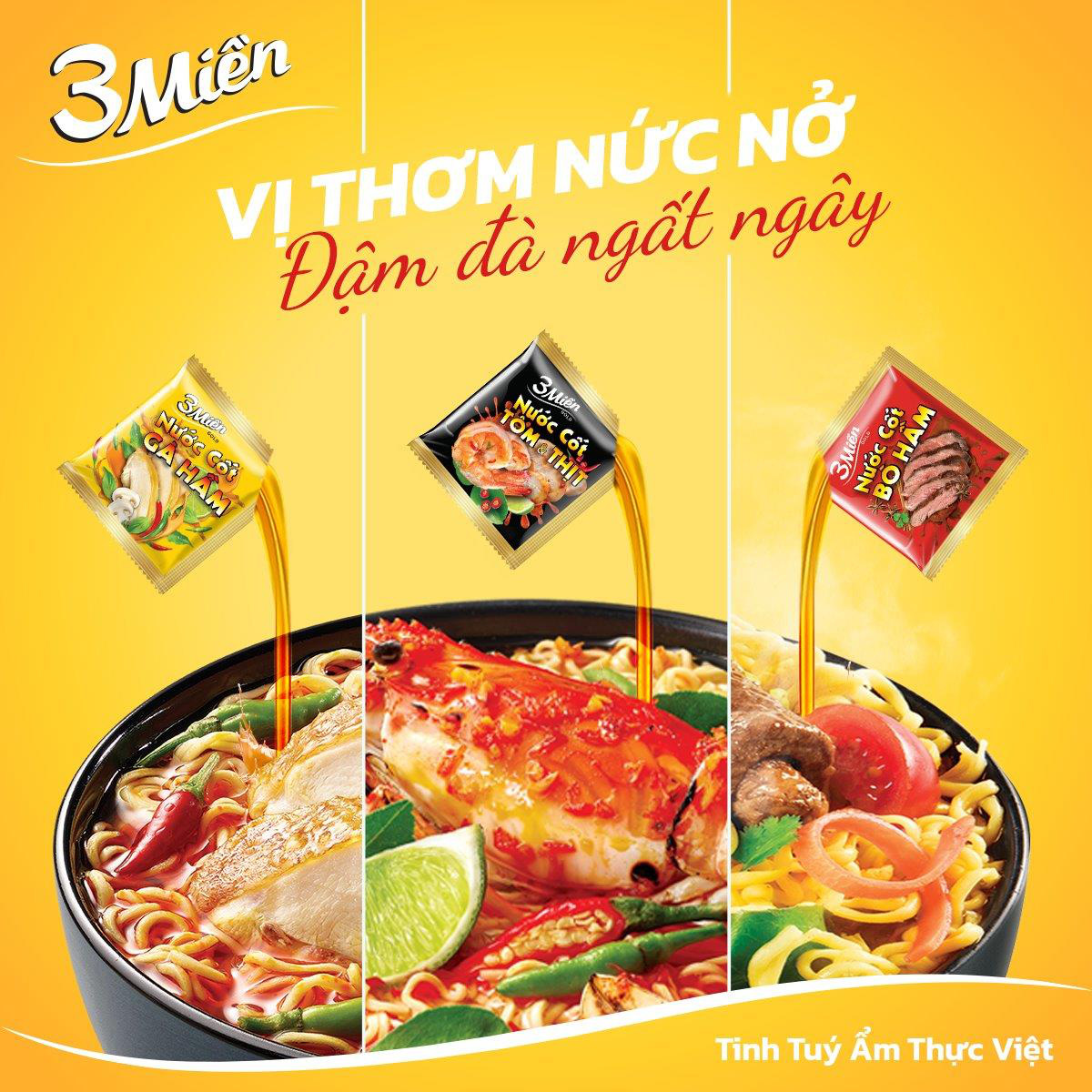 Mì 3 Miền nước cốt đậm đà - sản phẩm giữ trọn tinh túy ẩm thực Việt - Ảnh 3.