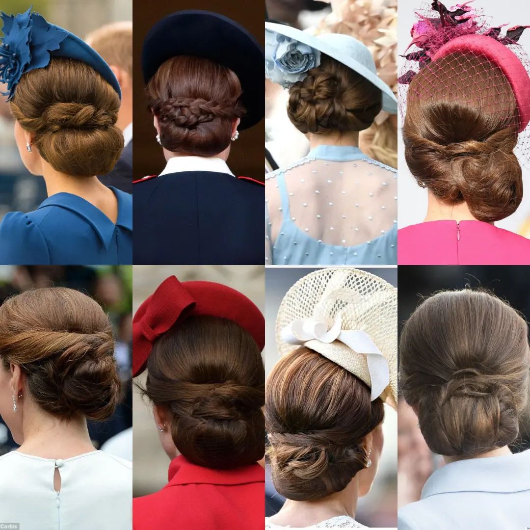 Công nương Kate búi tóc Đẳng cấp &quot;Nữ hoàng tương lai&quot; của  Công nương Kate: Riêng chuyện búi tóc cũng khiến netizen phải thán phục - Ảnh 5.