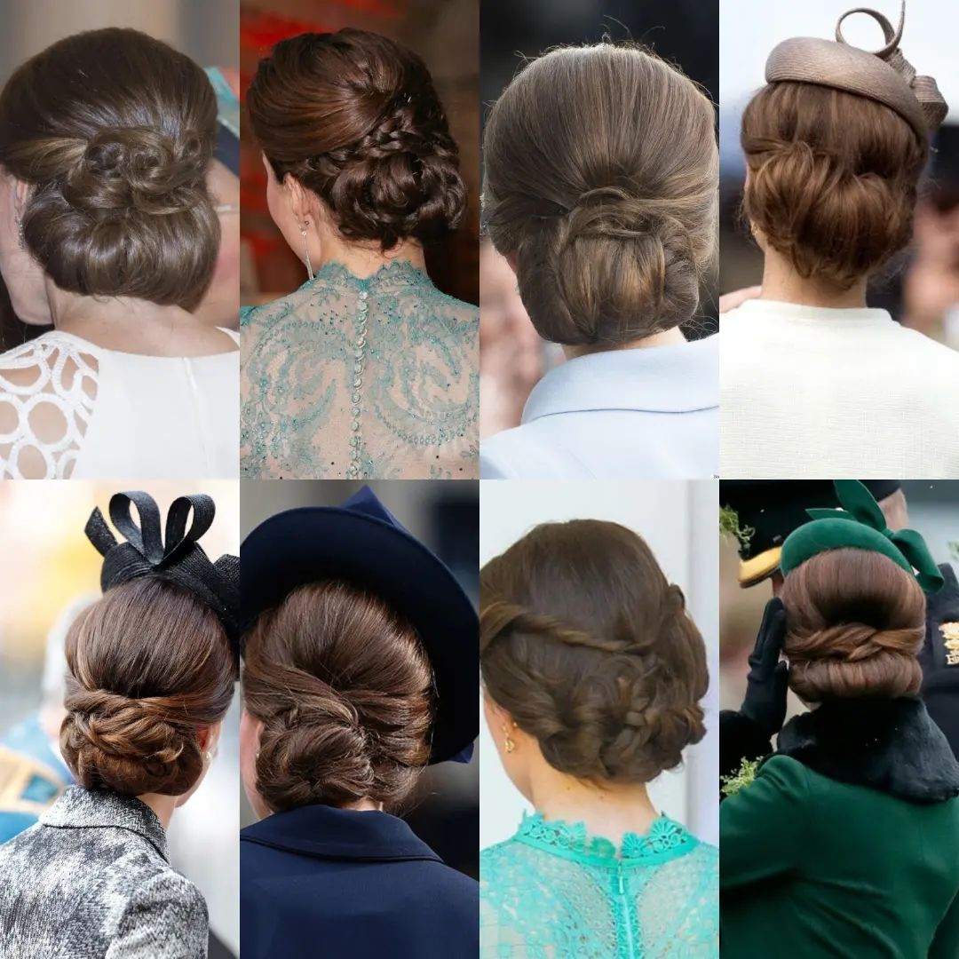 Công nương Kate búi tóc Đẳng cấp &quot;Nữ hoàng tương lai&quot; của  Công nương Kate: Riêng chuyện búi tóc cũng khiến netizen phải thán phục - Ảnh 6.