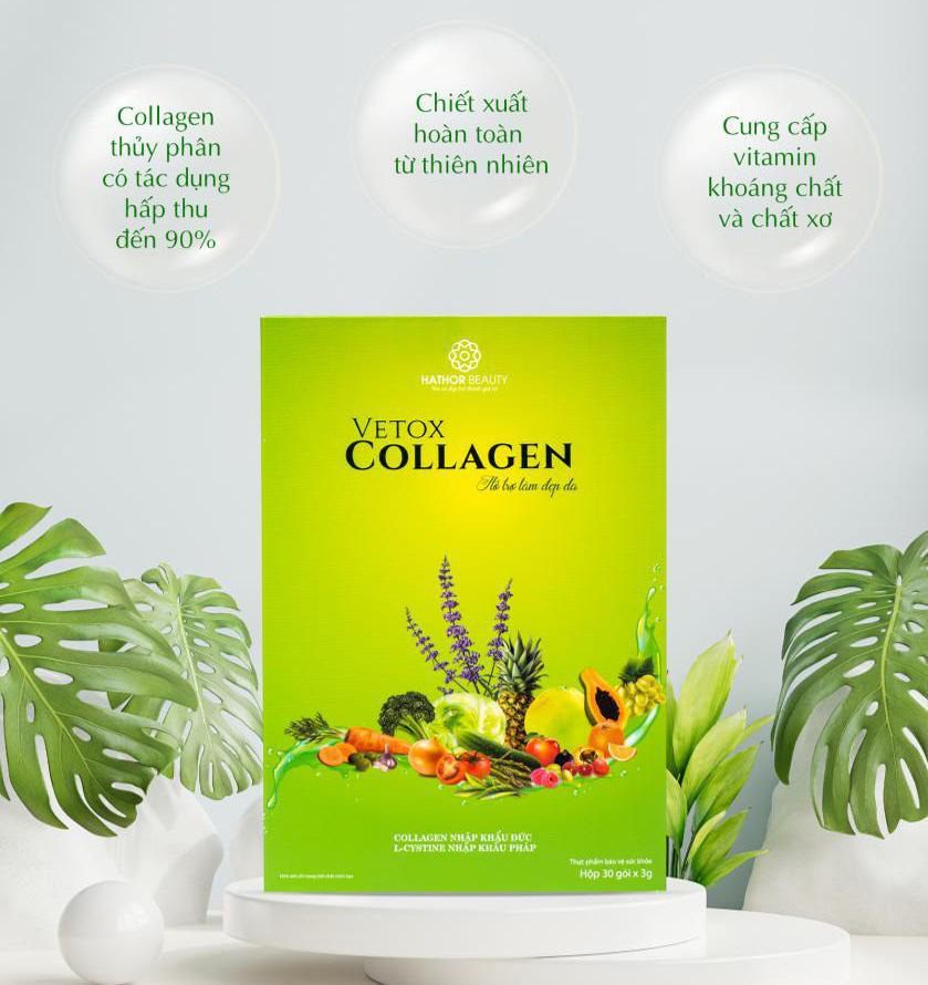 Hỗ trợ thải độc, giữ da tươi sáng cùng Vetox Collagen đến từ Hathor Beauty - Ảnh 2.