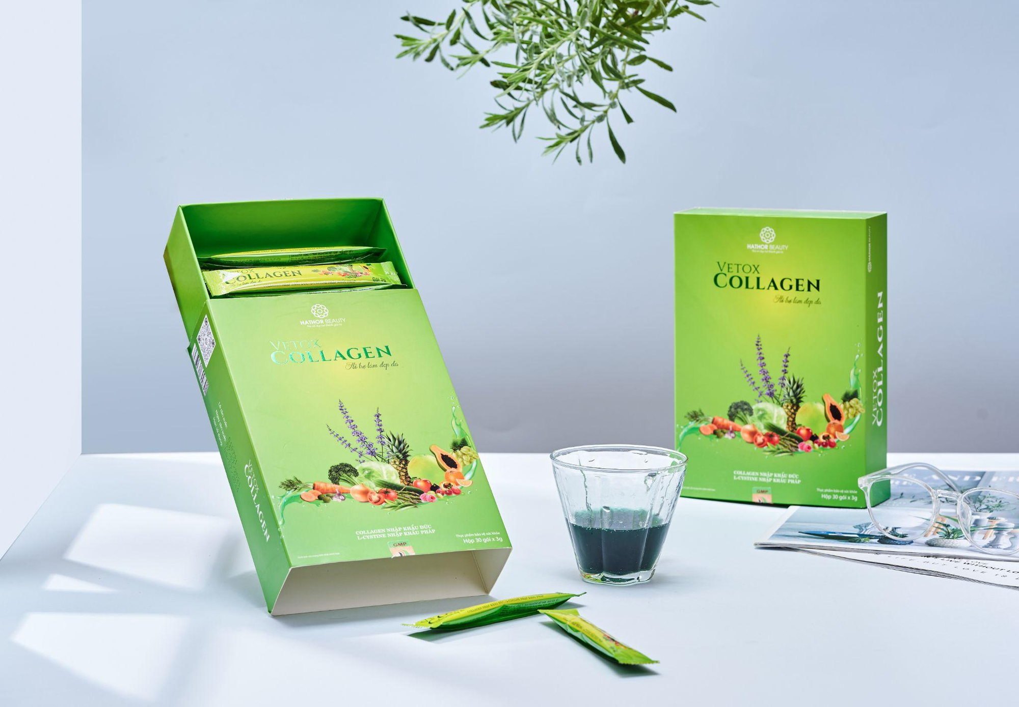 Hỗ trợ thải độc, giữ da tươi sáng cùng Vetox Collagen đến từ Hathor Beauty - Ảnh 1.