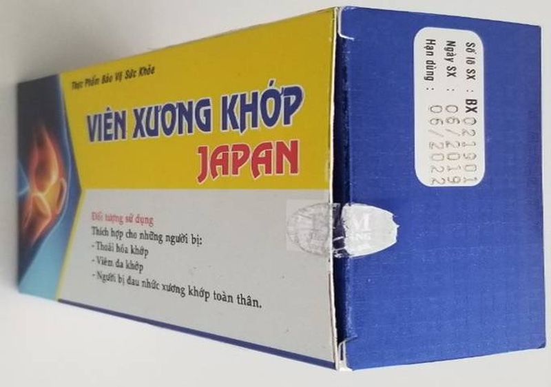 Cảnh báo 2 sản phẩm Viên nang Gân Cốt Hoàn và Viên xương khớp Japan chứa chất cấm - Ảnh 1.