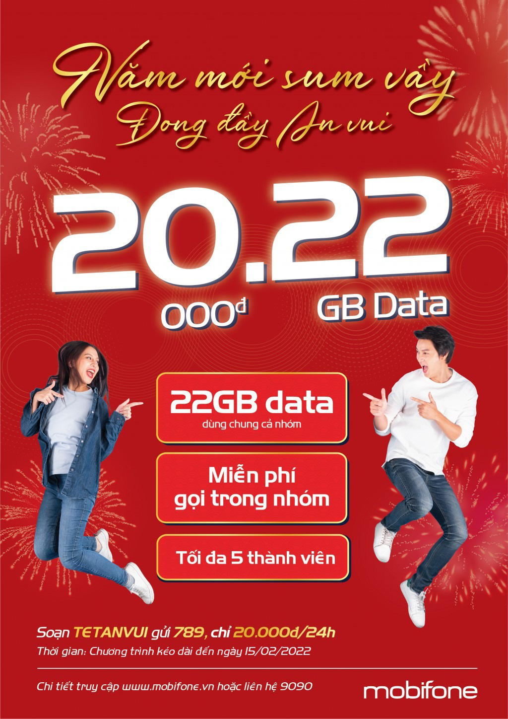 Đ&oacute;n Tết an vui với g&oacute;i cước data &lsquo;khủng&rsquo; từ MobiFone - Ảnh 1.