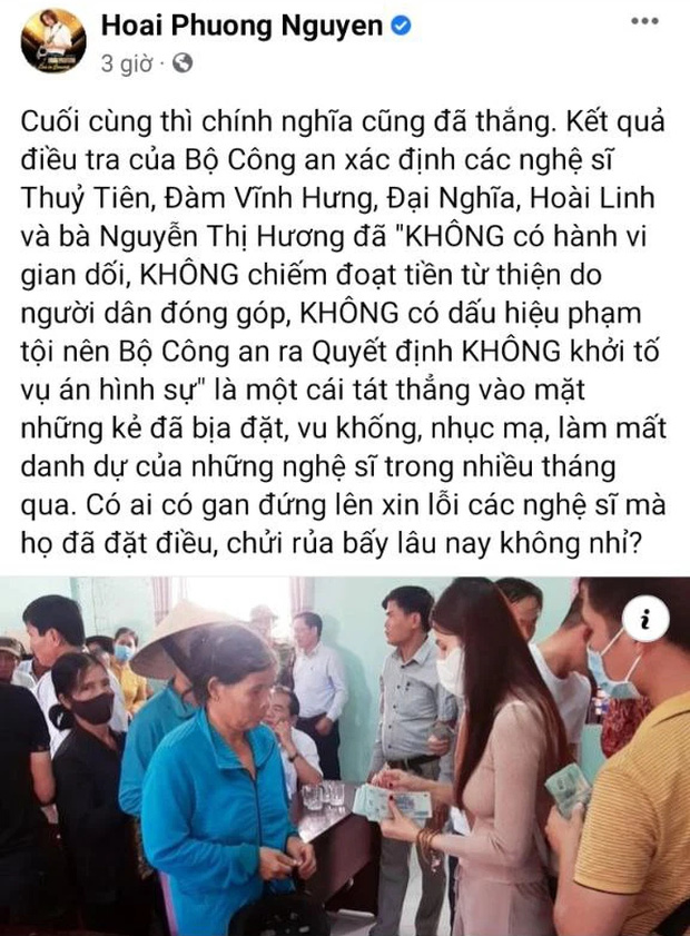 Sao Việt sau khi có kết quả điều tra từ thiện: Đàm Vĩnh Hưng, chồng Việt Hương tuyên bố gay gắt, riêng Trấn Thành phản ứng hoàn toàn khác - Ảnh 3.