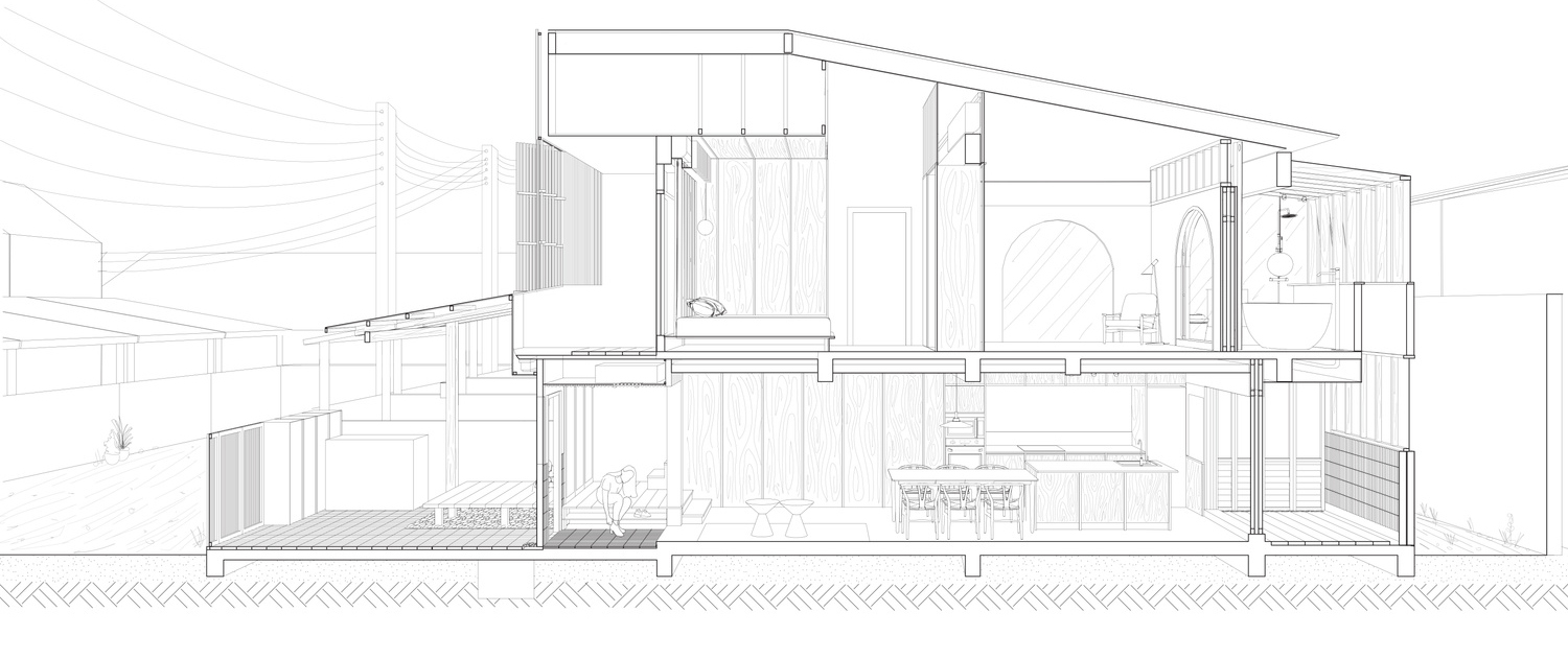 Ngắm căn nhà phố 30 năm tuổi sau khi được cải tạo mà cứ ngỡ đang ở khu nghỉ dưỡng cao cấp - Ảnh 2.