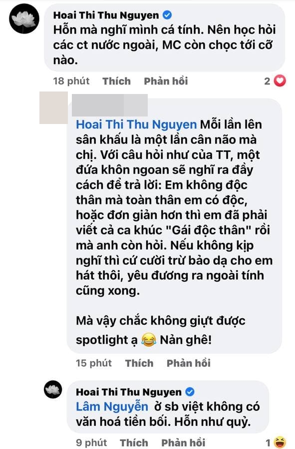 Hoa hậu Thu Hoài chê tlinh hỗn mà nghĩ mình cá tính sau màn trả lời phỏng vấn sượng trân với Trấn Thành tại Gala Rap Việt - Ảnh 3.