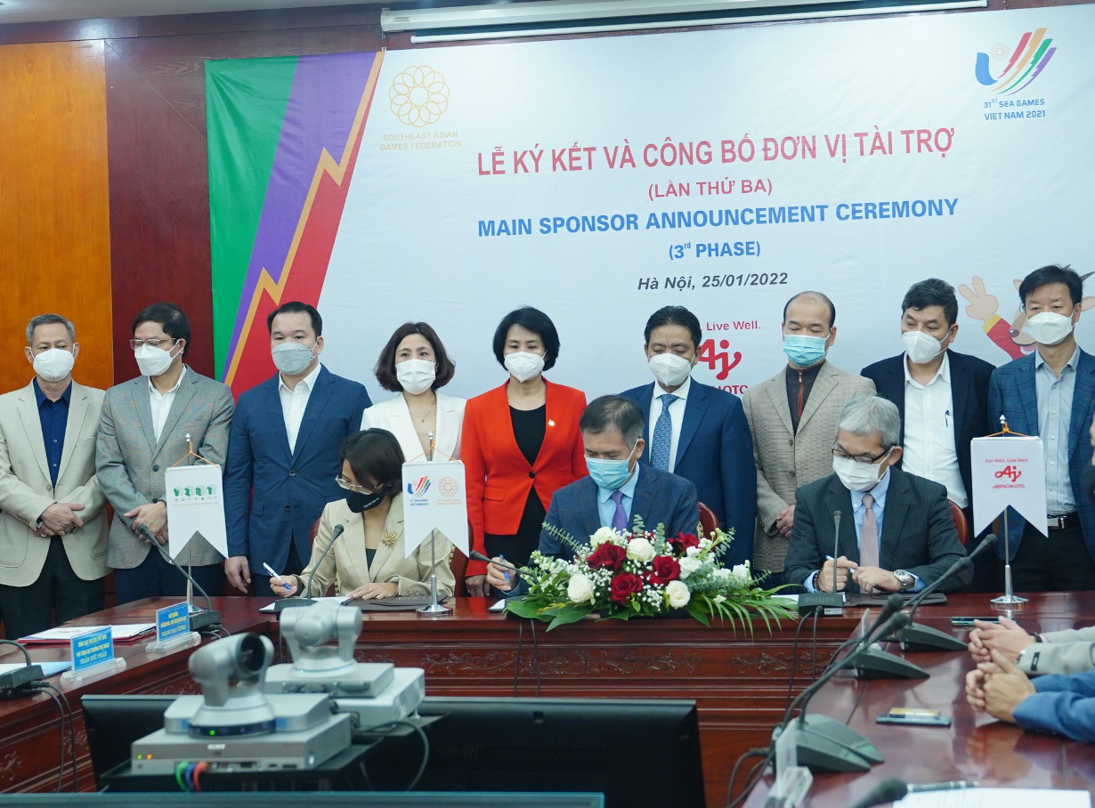 Lần thứ 3 liên tiếp, Tập đoàn Ajinomoto là nhà tài trợ chính cho SEA Games - Ảnh 3. Lần thứ 3 liên tiếp, Tập đoàn Ajinomoto là nhà tài trợ chính cho SEA Games - Ảnh 3.