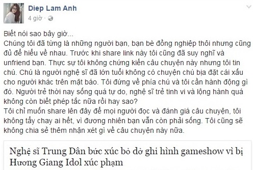 Diệp Lâm Anh và Hương Giang hành động gây bất ngờ sau hơn 4 năm &quot;cạch mặt&quot;, đấu tố cực căng - Ảnh 3.